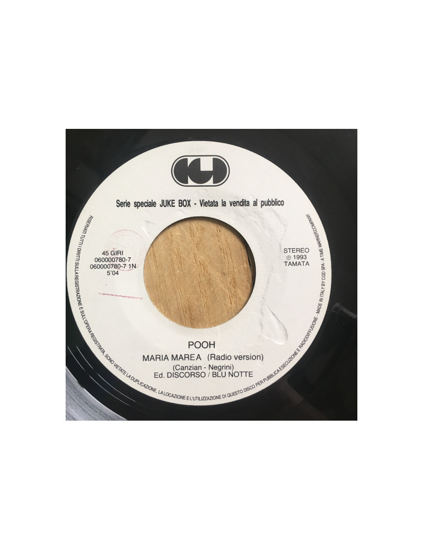 Maria Marea (Radioversion) Informer [Pooh,...] – Vinyl 7", 45 RPM, Jukebox [product.brand] 1 - Shop I'm Jukebox 