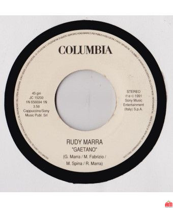 Gaetano I Please You to Listen [Rudy Marra,...] - Vinyle 7", 45 RPM, Jukebox [product.brand] 1 - Shop I'm Jukebox 