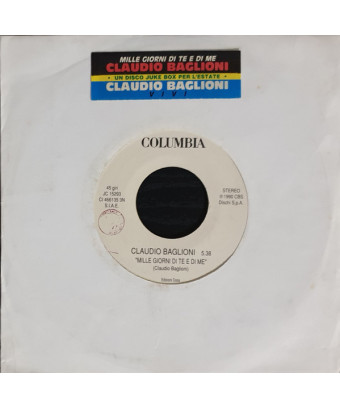 Mille Giorni Di Te E Di Me   Vivi [Claudio Baglioni] - Vinyl 7", 45 RPM, Single