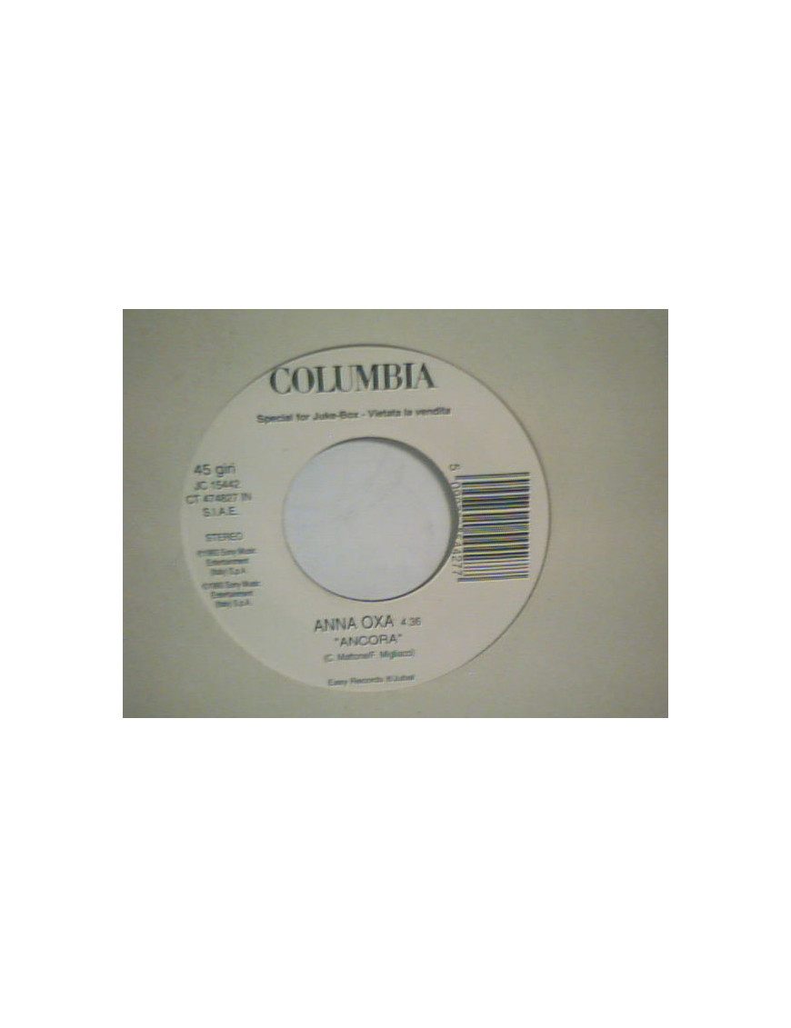Ancora   Bughy [Anna Oxa,...] - Vinyl 7", 45 RPM, Jukebox