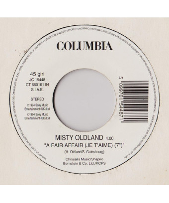 A Fair Affair (Je T'aime) (7") Rocks [Misty Oldland,...] - Vinyl 7", 45 RPM [product.brand] 1 - Shop I'm Jukebox 