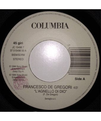 L'Agneau de Dieu prêt ou pas [Francesco De Gregori,...] - Vinyl 7", 45 RPM [product.brand] 1 - Shop I'm Jukebox 
