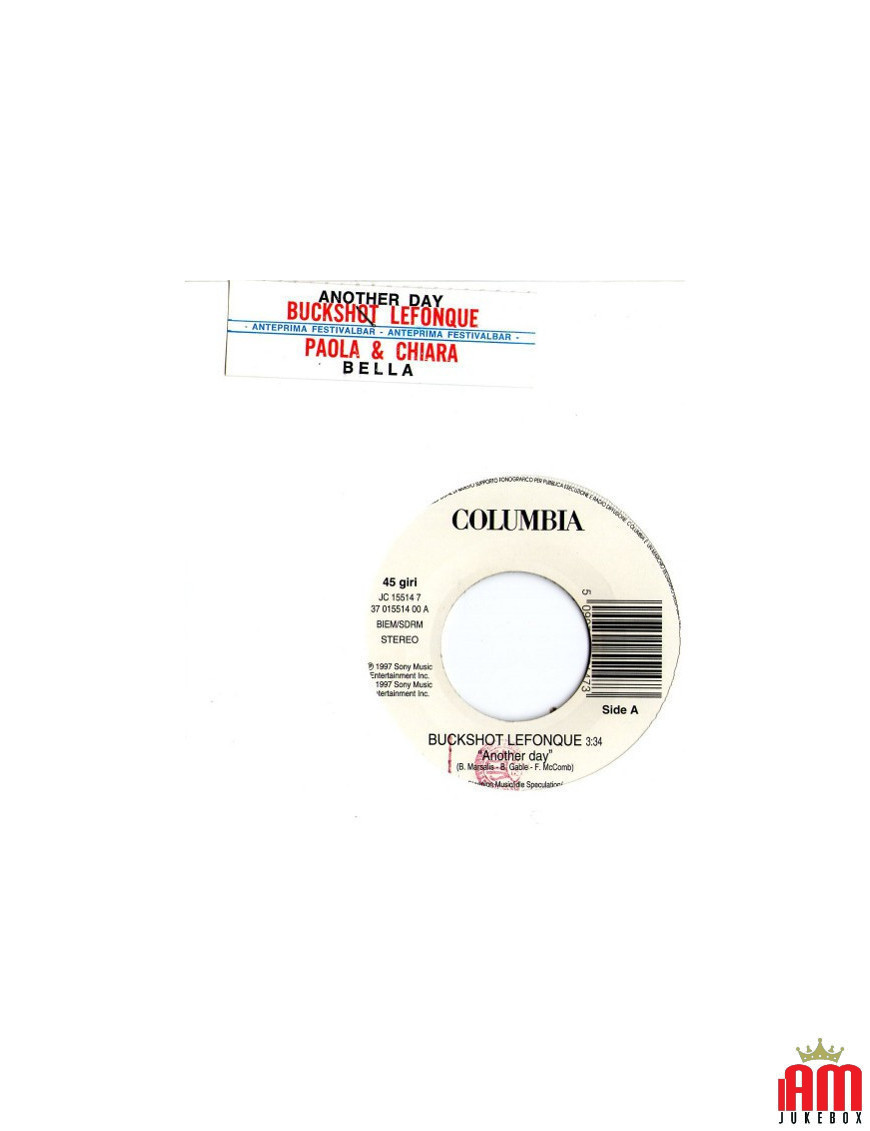 Another Day Bella [Buckshot LeFonque,...] - Vinyl 7", Promo [product.brand] 1 - Shop I'm Jukebox 