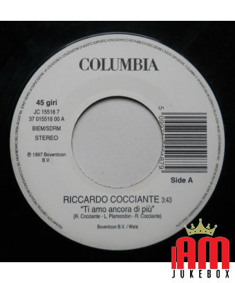 Ich liebe dich noch mehr, ein Gefangener der Vergangenheit [Riccardo Cocciante,...] – Vinyl 7", 45 RPM, Jukebox [product.brand] 
