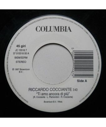 Ich liebe dich noch mehr, ein Gefangener der Vergangenheit [Riccardo Cocciante,...] – Vinyl 7", 45 RPM, Jukebox [product.brand] 