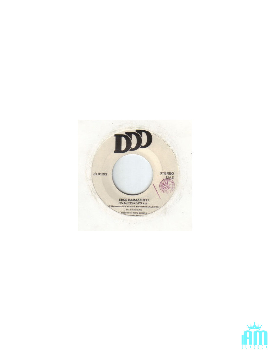 Un Grosso No L'Amore Nuovo [Eros Ramazzotti,...] – Vinyl 7", 45 RPM, Jukebox [product.brand] 1 - Shop I'm Jukebox 
