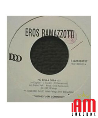 Mehr Bella Cosa Non È (Hintergrundversion) [Eros Ramazzotti,...] – Vinyl 7", 45 RPM, Jukebox