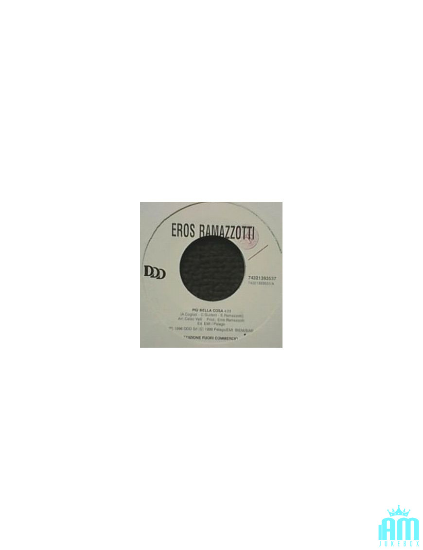 Più Bella Cosa Non È (Background Version) [Eros Ramazzotti,...] - Vinyl 7", 45 RPM, Jukebox [product.brand] 1 - Shop I'm Jukebox
