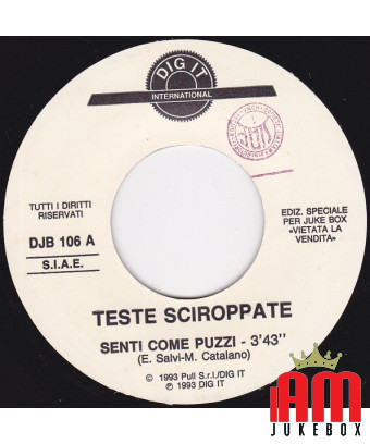 Feel How You Stink de Pietro Let's Go [Teste Sciroppate,...] - Vinyl 7", 45 RPM, Jukebox [product.brand] 1 - Shop I'm Jukebox 