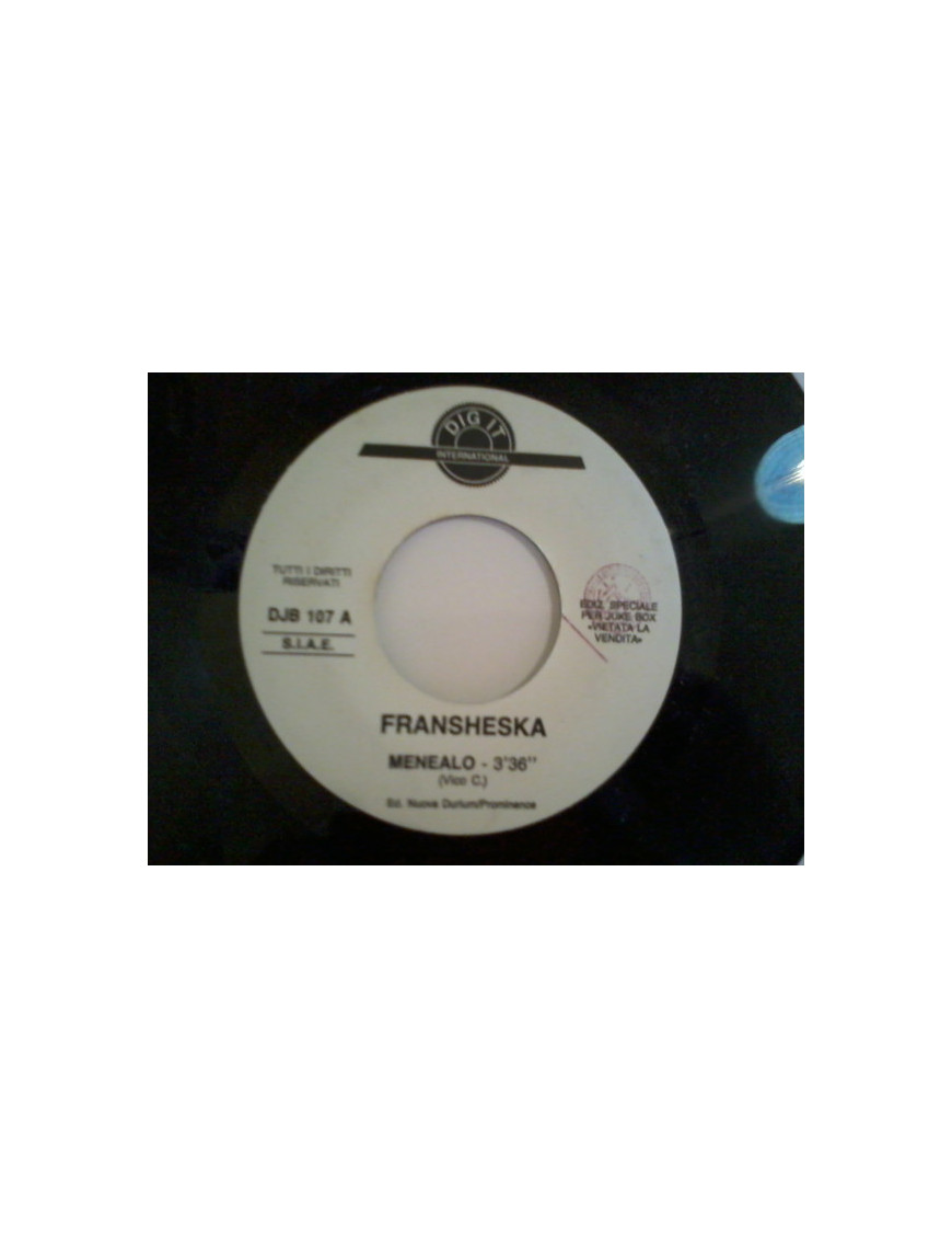 Menealo Ballando Bailando [Fransheska,...] - Vinyl 7", 45 RPM, Jukebox [product.brand] 1 - Shop I'm Jukebox 