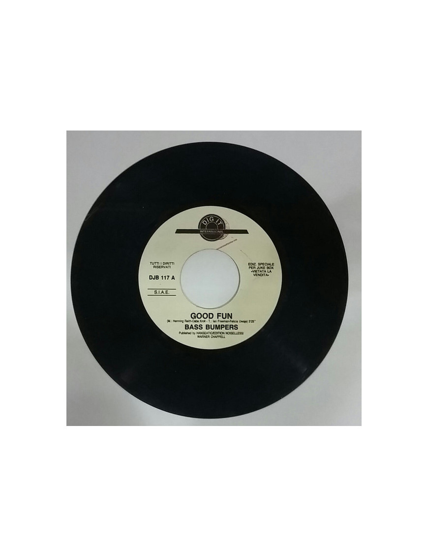 Good Fun 7 Seconds [Bass Bumpers,...] – Vinyl 7", 45 RPM, Jukebox [product.brand] 1 - Shop I'm Jukebox 