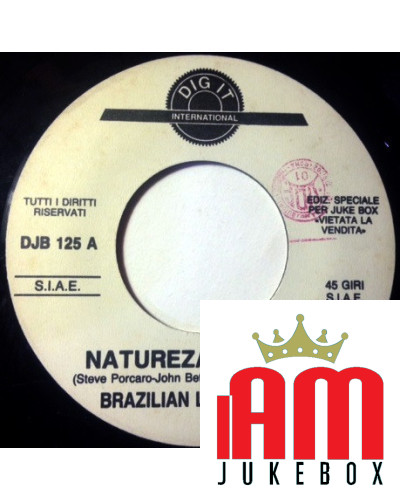 Natureza Humana Il est temps de faire la fête maintenant Medley avec maintenant [Brazilian Love Affair,...] - Vinyl 7", 45 RPM, 