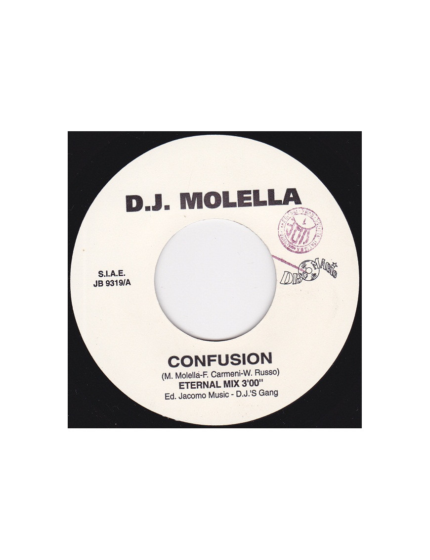 Confusion Kiss My Lips [Molella,...] – Vinyl 7", 45 RPM, Jukebox