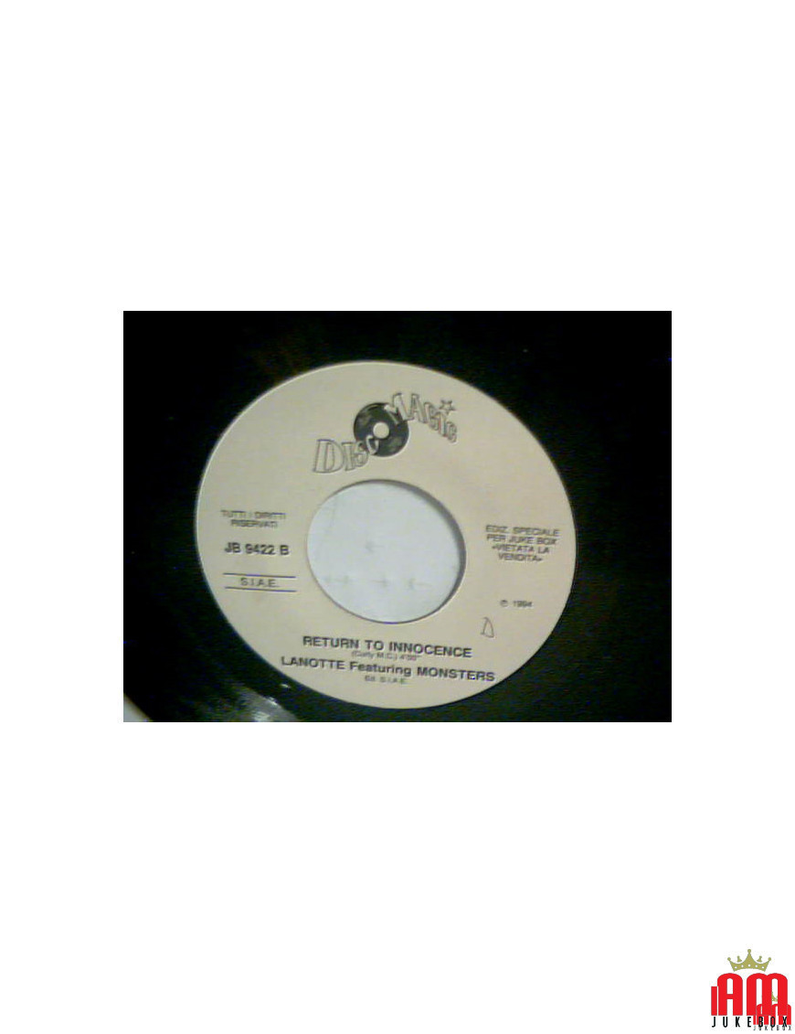 Heart Of Glass Return To Innocence [Double You,...] – Vinyl 7", 45 RPM, Jukebox [product.brand] 1 - Shop I'm Jukebox 