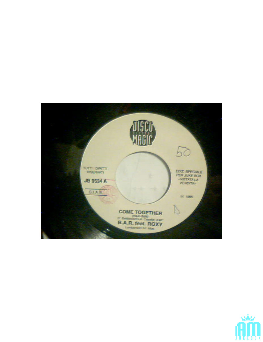 The Sun – Come Together [Nicky Joyce,...] – Vinyl 7", 45 RPM, Promo [product.brand] 1 - Shop I'm Jukebox 