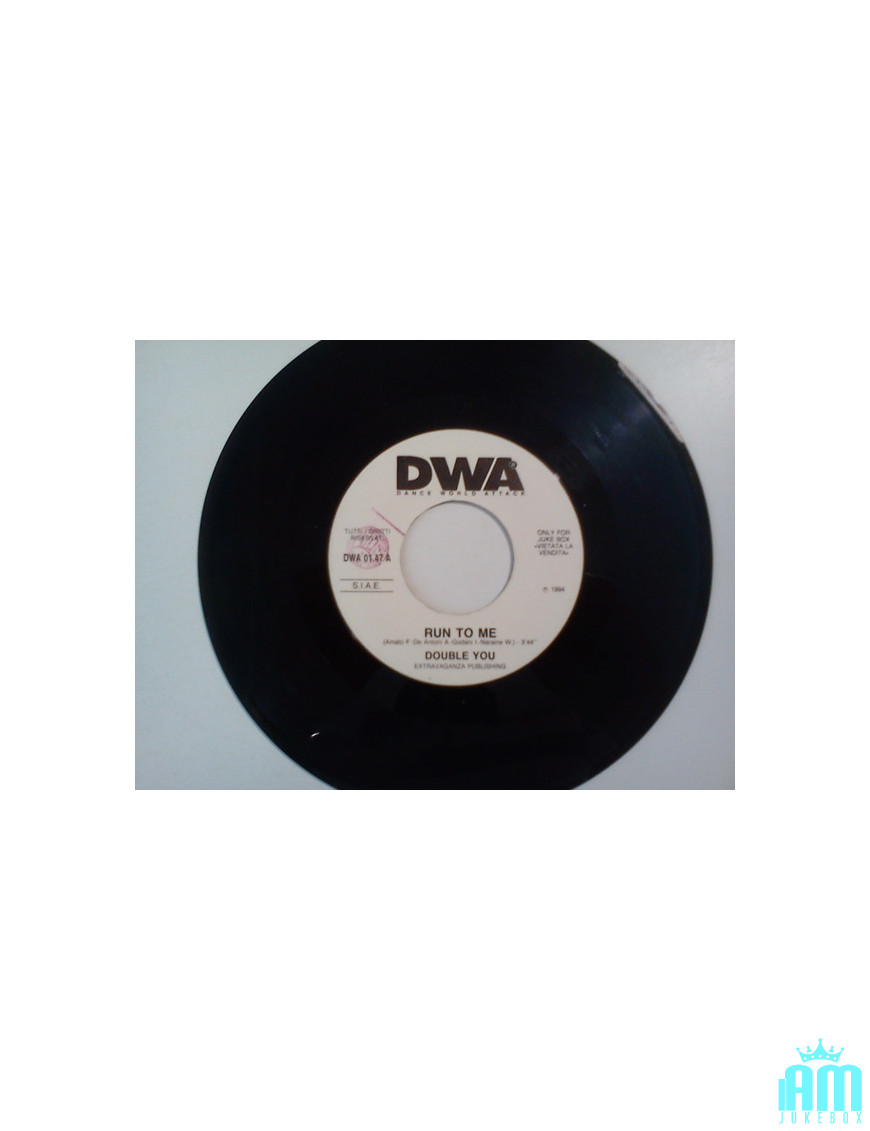 Run To Me It's A Loving Thing [Double You,...] – Vinyl 7", 45 RPM, Promo [product.brand] 1 - Shop I'm Jukebox 
