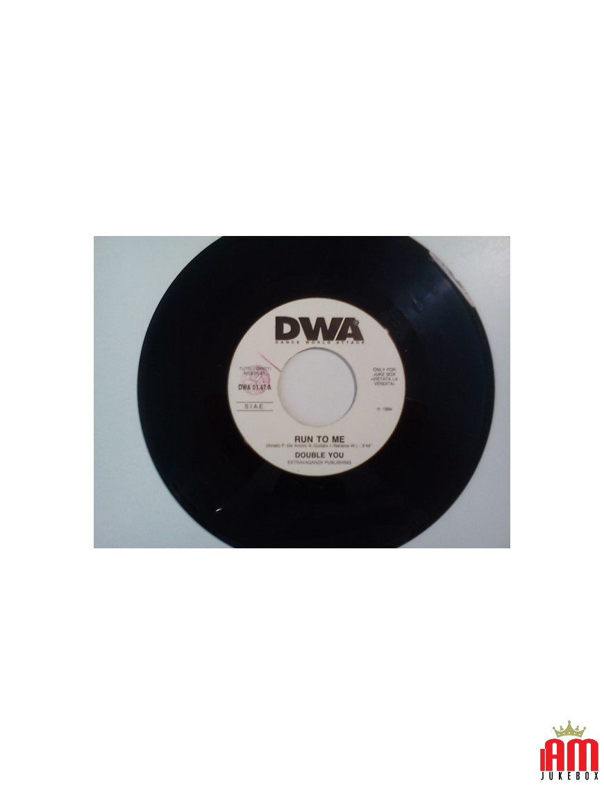 Run To Me It's A Loving Thing [Double You,...] - Vinyle 7", 45 RPM, Promo [product.brand] 1 - Shop I'm Jukebox 