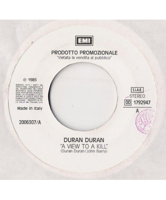 A View To A Kill Kayleigh [Duran Duran,...] - Vinyl 7", 45 RPM, Promo, Stéréo
