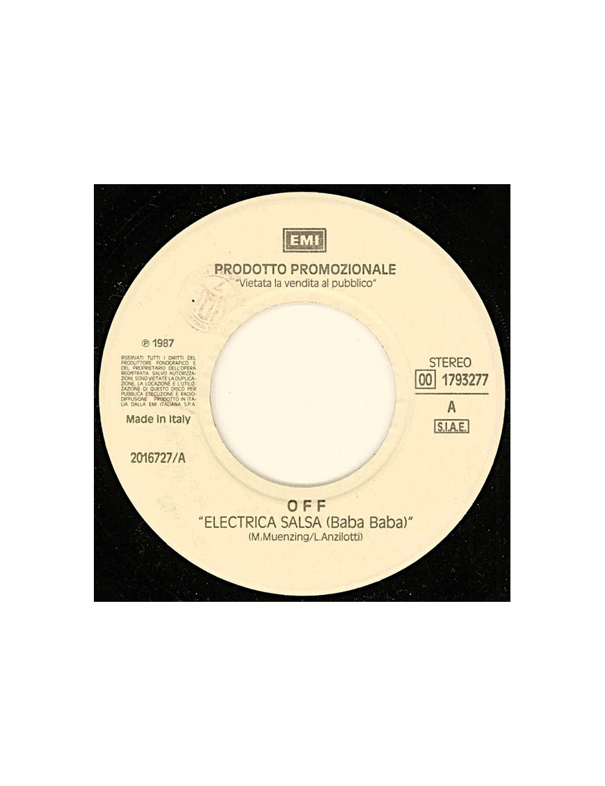 Electrica Salsa (Baba Baba) Key Key Karimba [Off,...] - Vinyl 7", 45 RPM, Promo [product.brand] 1 - Shop I'm Jukebox 