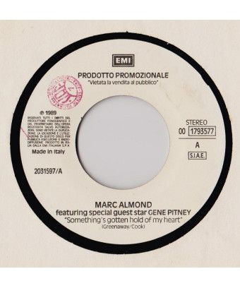 Quelque chose s'est emparé de mon cœur, bord d'un cœur brisé (Edit) [Marc Almond,...] - Vinyl 7", 45 RPM, Promo [product.brand] 