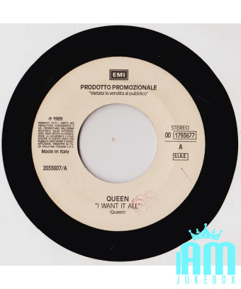 Je veux que tout soit satisfait [Queen,...] - Vinyl 7", 45 RPM, Promo [product.brand] 1 - Shop I'm Jukebox 