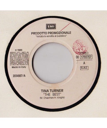 The Best   Visioni [Tina Turner,...] - Vinyl 7", 45 RPM, Promo