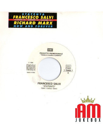 Statento Now And Forever [Francesco Salvi,...] – Vinyl 7", 45 RPM, Jukebox [product.brand] 1 - Shop I'm Jukebox 