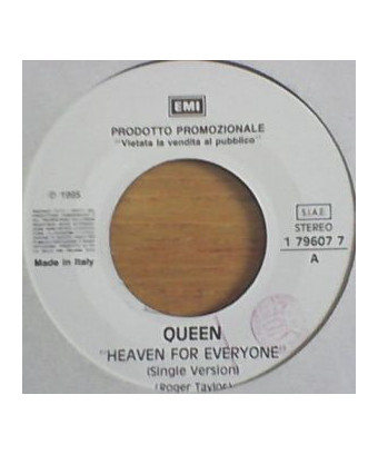 Heaven For Everyone (Single Version)   The Universal [Queen,...] - Vinyl 7", 45 RPM, Jukebox, Promo