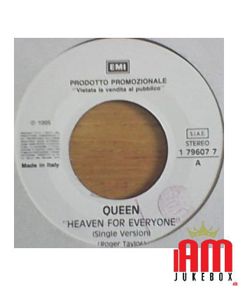 Heaven For Everyone (Einzelversion) The Universal [Queen,...] – Vinyl 7", 45 RPM, Jukebox, Promo