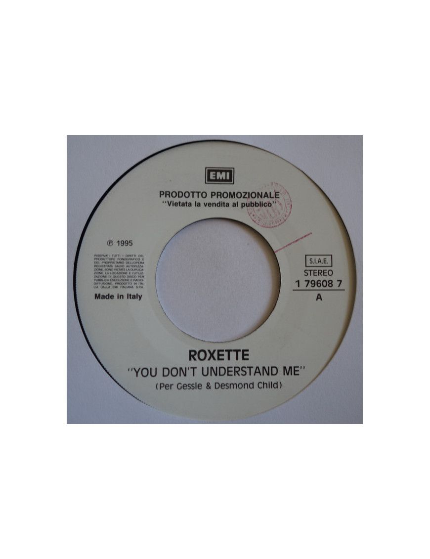 You Don't Understand Me Power Of A Woman [Roxette,...] - Vinyl 7", 45 RPM, Promo [product.brand] 1 - Shop I'm Jukebox 