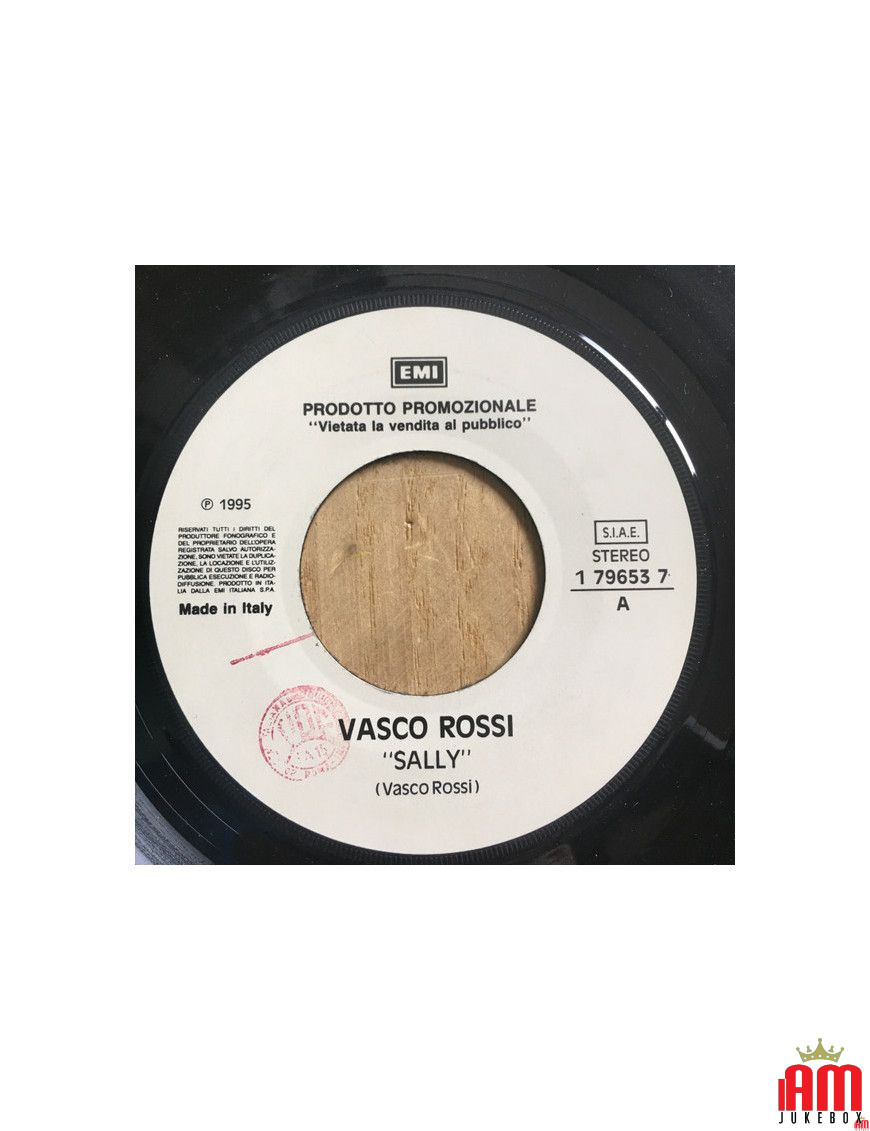 Sally Emozione [Vasco Rossi,...] - Vinyle 7", 45 RPM, Promo [product.brand] 1 - Shop I'm Jukebox 