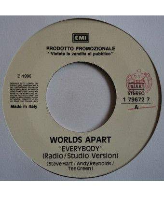 Everybody (Radio Studio Version) You Don't Fool Me (Edit Version) [Worlds Apart,...] – Vinyl 7", 45 RPM, Promo [product.brand] 1