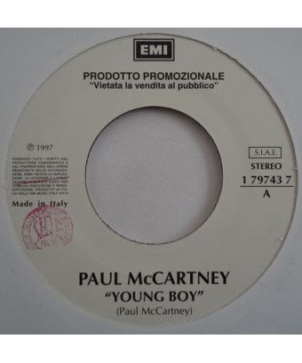 Young Boy You Win, I Lose [Paul McCartney,...] - Vinyle 7", 45 RPM, Jukebox [product.brand] 1 - Shop I'm Jukebox 