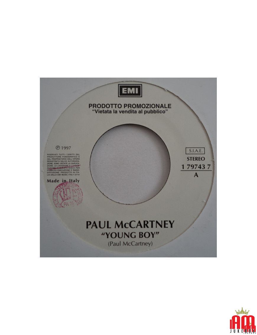 Young Boy You Win, I Lose [Paul McCartney,...] – Vinyl 7", 45 RPM, Jukebox [product.brand] 1 - Shop I'm Jukebox 