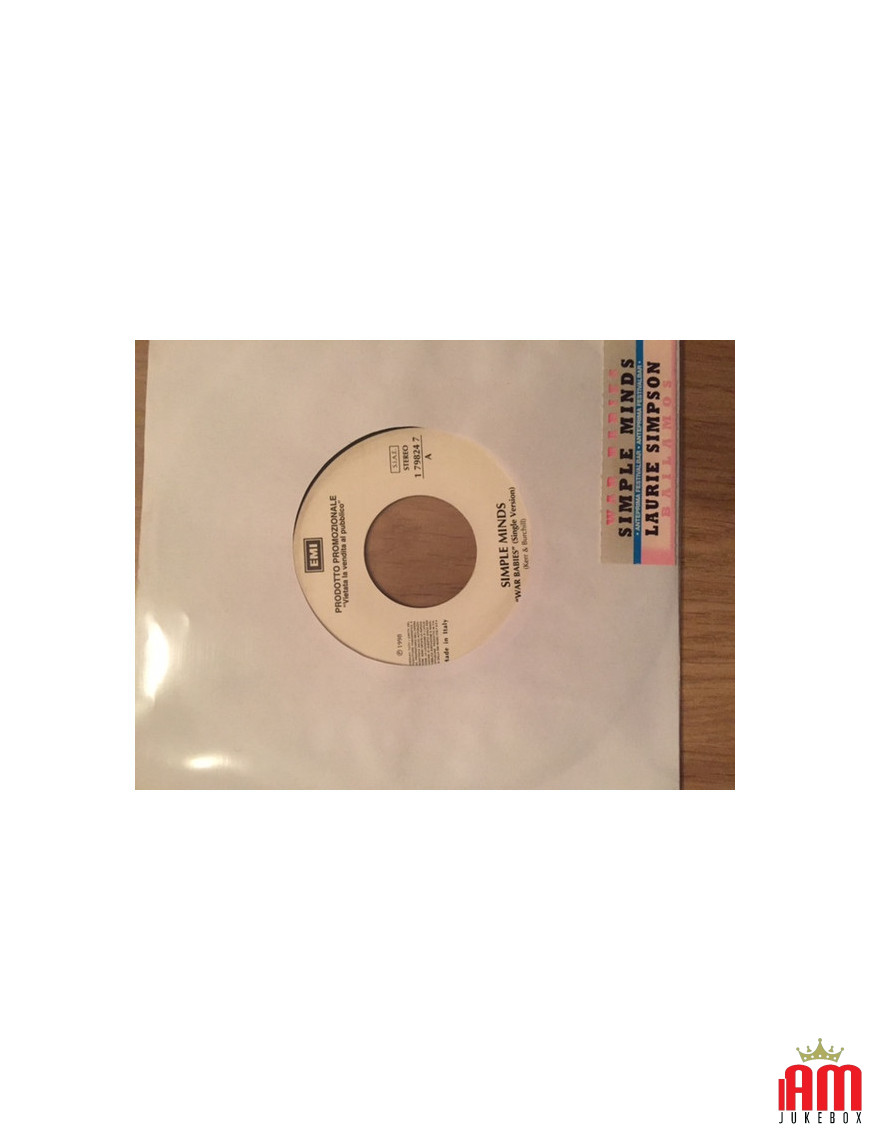 War Babies Bailamos [Simple Minds,...] – Vinyl 7", Promo [product.brand] 1 - Shop I'm Jukebox 