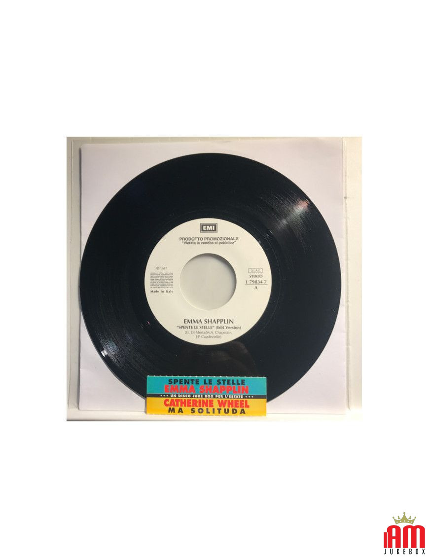 Spente Le Stelle Ma Solituda [Emma Shapplin,...] - Vinyl 7", 45 RPM, Promo [product.brand] 1 - Shop I'm Jukebox 