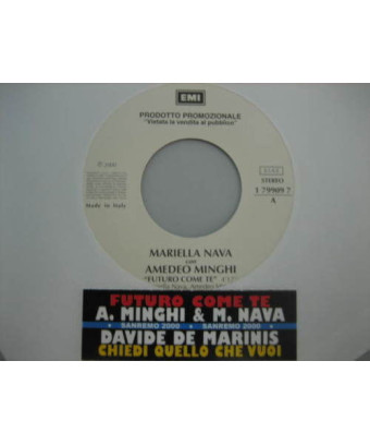 Un avenir comme tu demandes ce que tu veux [Mariella Nava,...] - Vinyl 7", 45 RPM, Promo [product.brand] 1 - Shop I'm Jukebox 