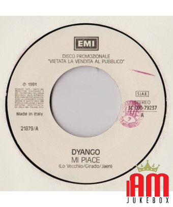 J'aime que nous ayons ce soir [Dyango,...] - Vinyl 7", 45 RPM, Promo, Stéréo [product.brand] 1 - Shop I'm Jukebox 