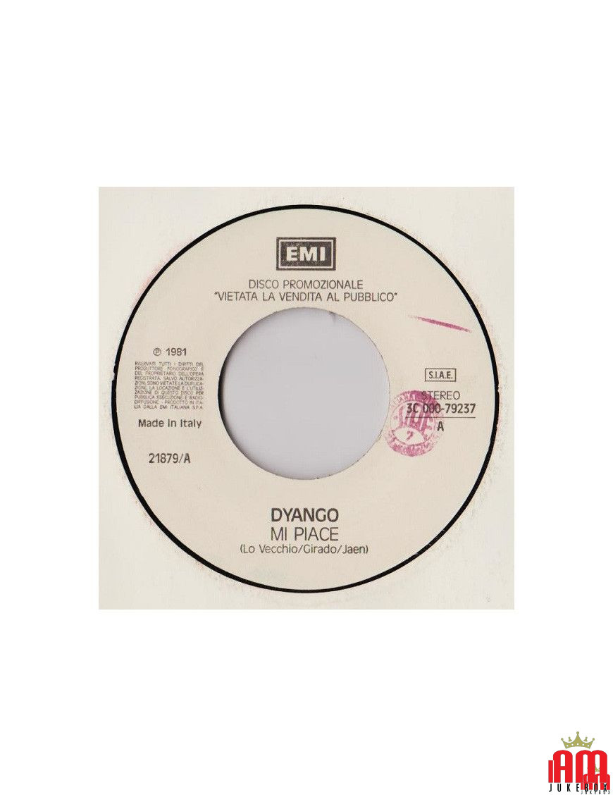 J'aime que nous ayons ce soir [Dyango,...] - Vinyl 7", 45 RPM, Promo, Stéréo [product.brand] 1 - Shop I'm Jukebox 