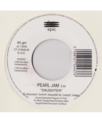 Fille Arrête de m'aimer, arrête de t'aimer [Pearl Jam,...] - Vinyl 7", 45 RPM, Jukebox [product.brand] 1 - Shop I'm Jukebox 