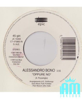 Or No Amare, Amare [Alessandro Bono,...] – Vinyl 7", 45 RPM, Stereo [product.brand] 1 - Shop I'm Jukebox 