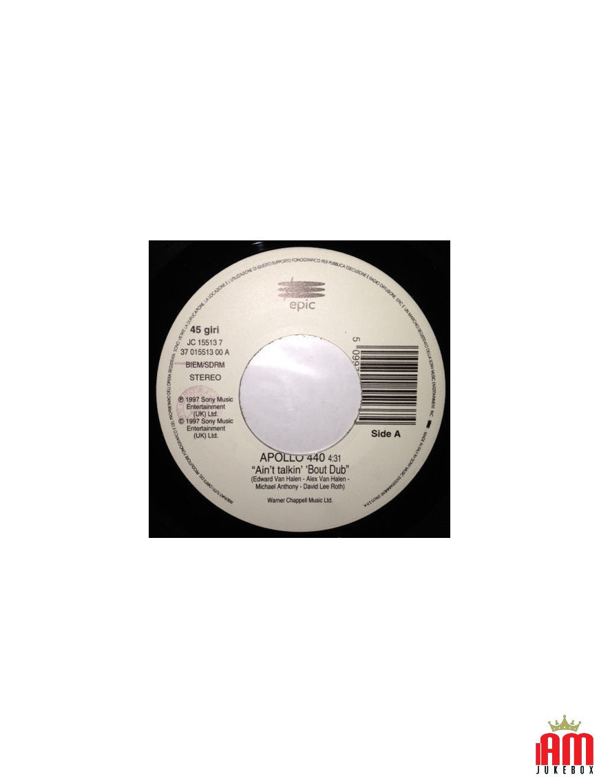 Ain't Talkin' 'Bout Dub Di Da Di (And So The Story Goes) [Apollo 440,...] - Vinyl 7", 45 RPM, Jukebox [product.brand] 1 - Shop I