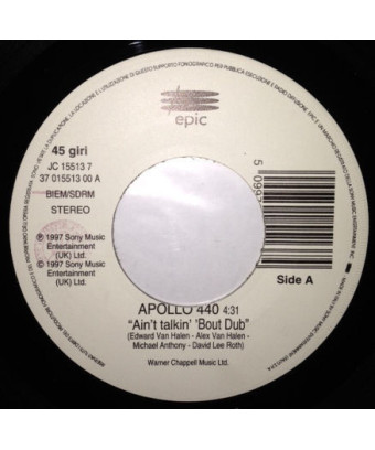 Ain't Talkin' 'Bout Dub Di Da Di (And So The Story Goes) [Apollo 440,...] - Vinyle 7", 45 tours, Jukebox
