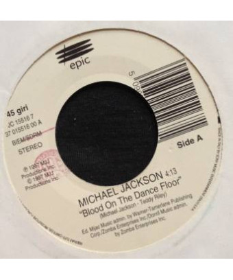 Blood On The Dance Floor Garota Nacional [Michael Jackson,...] – Vinyl 7", 45 RPM, Jukebox