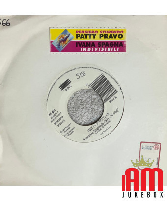 Pensiero Stupendo ('97) – (V-Mix) Indivisibili [Patty Pravo,...] – Vinyl 7", 45 RPM, Jukebox [product.brand] 1 - Shop I'm Jukebo