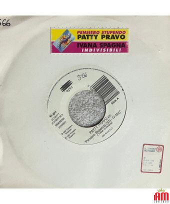 Pensiero Stupendo ('97) – (V-Mix) Indivisibili [Patty Pravo,...] – Vinyl 7", 45 RPM, Jukebox [product.brand] 1 - Shop I'm Jukebo