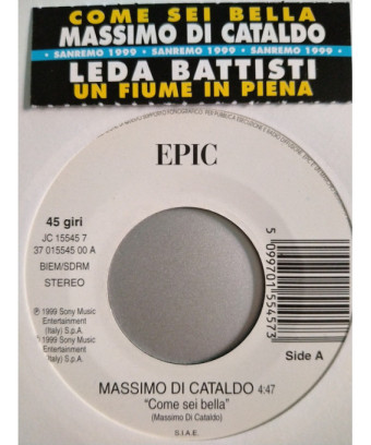 Come Sei Bella Un Fiume In Full [Massimo Di Cataldo,...] - Vinyle 7", Jukebox, Promo [product.brand] 1 - Shop I'm Jukebox 