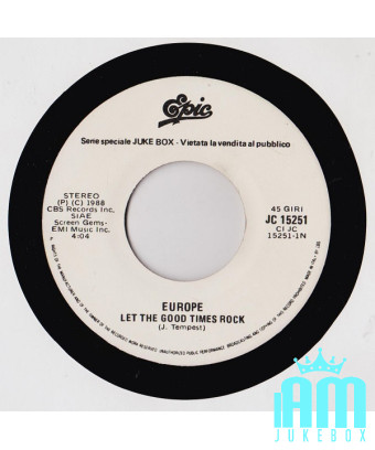 Let The Good Times Rock Keeping The Dream Alive [Europe (2),...] - Vinyle 7", 45 RPM, Jukebox [product.brand] 1 - Shop I'm Jukeb