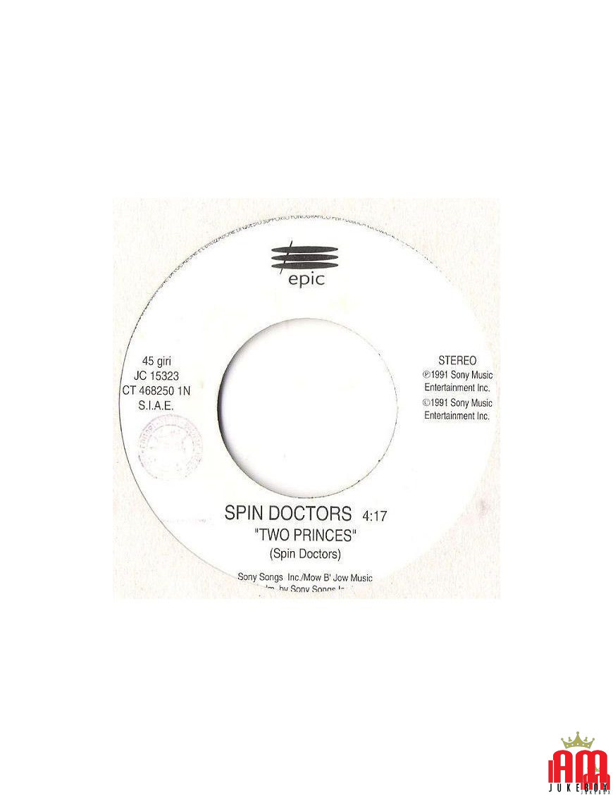 Two Princes Deep Forest [Spin Doctors,...] - Vinyle 7", 45 RPM, Stéréo [product.brand] 1 - Shop I'm Jukebox 