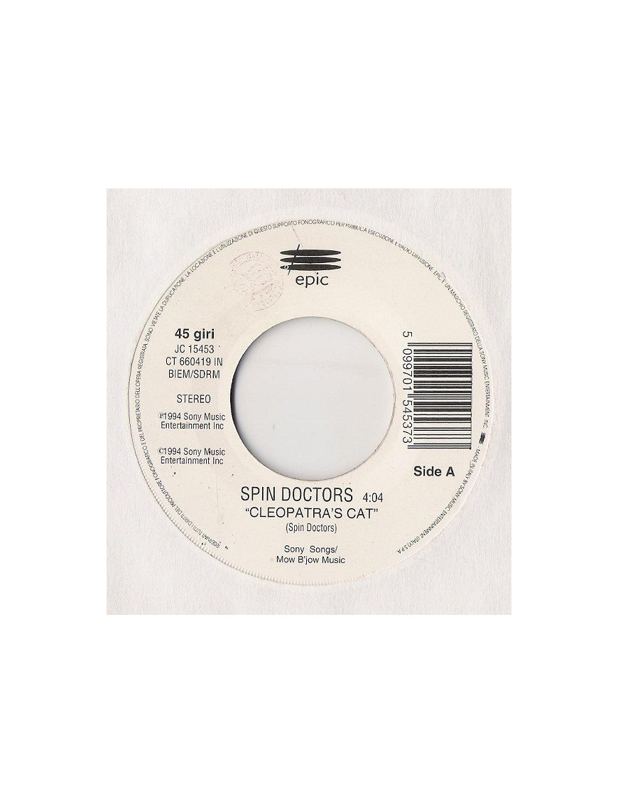 Cleopatra's Cat The Color Of My Dreams [Spin Doctors,...] – Vinyl 7", 45 RPM, Stereo